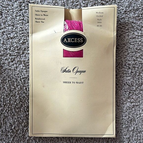 Access Vintage Satin Opaque Hose - Picture 1 of 5